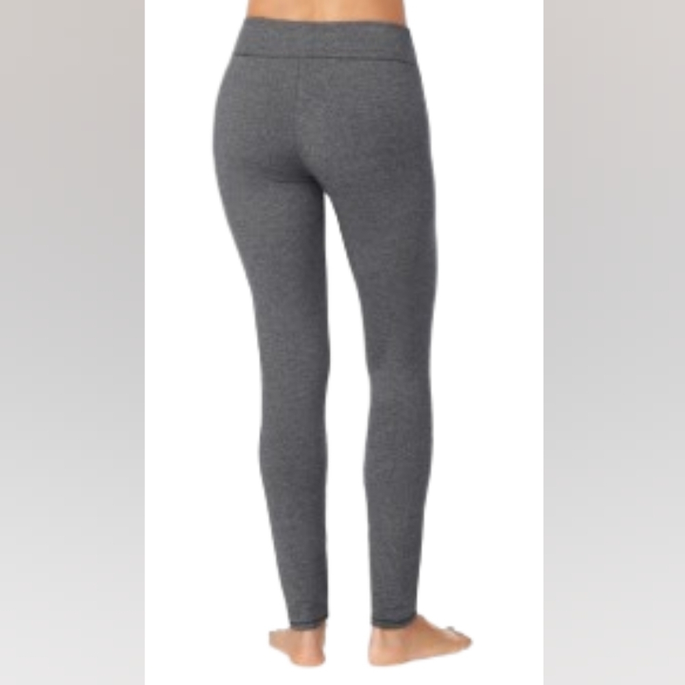 NWT Cuddl Duds Heather Gray Ultra‎ Cozy Soft Leggings Women's Size XL - Picture 2 of 12
